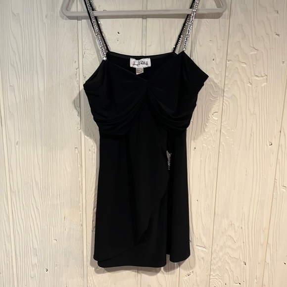 Joseph Ribkoff Dresses & Skirts - Joseph Ribkoff Mini Dress with Rhinestone Bra Size 12